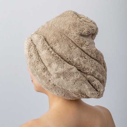 ヘアターバン ライトブラウン