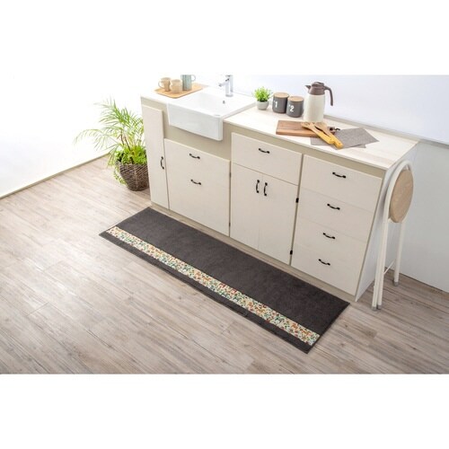 キッチンマット ダーラヘスト グレー