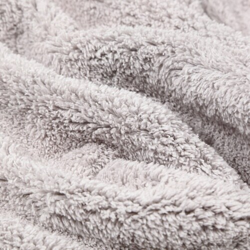 バスマット タオルバスマット ライトグレー