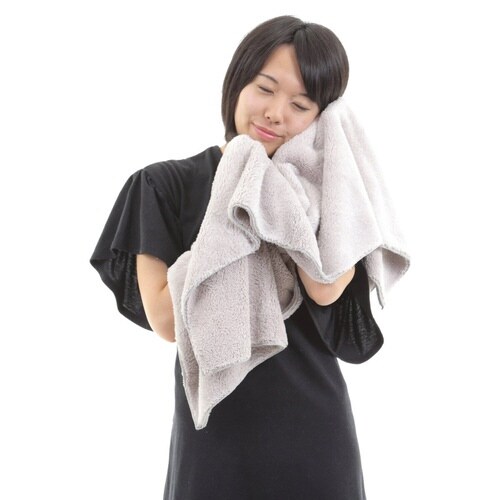 タオル バスタオル 60×120cm ライトグレー