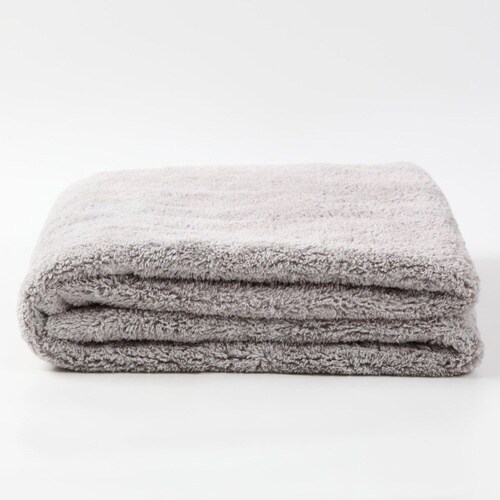タオル バスタオル 60×120cm ライトグレー