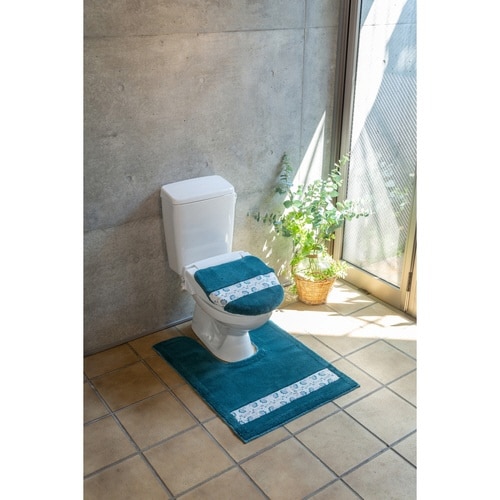 トイレマット ピックリンツ 耳長 ブルー
