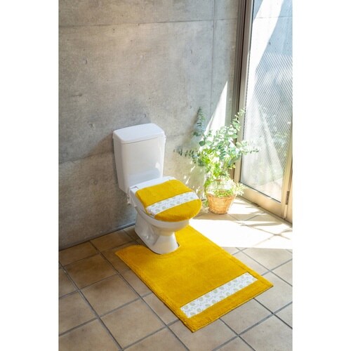 トイレマット ピックリンツ 胴長 イエロー