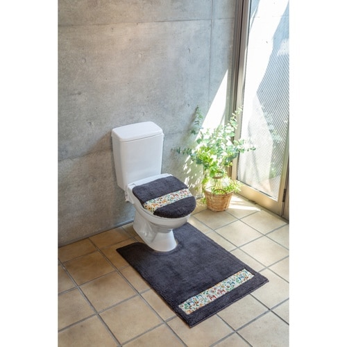 トイレマット ダーラヘスト 胴長 グレー