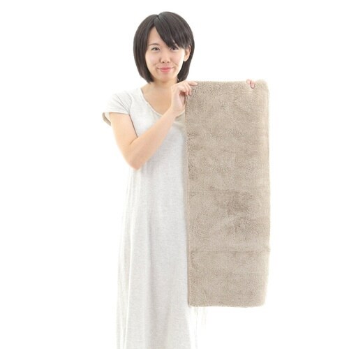 タオル フェイスタオル ライトブラウン
