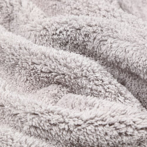 ヘアターバン ライトグレー