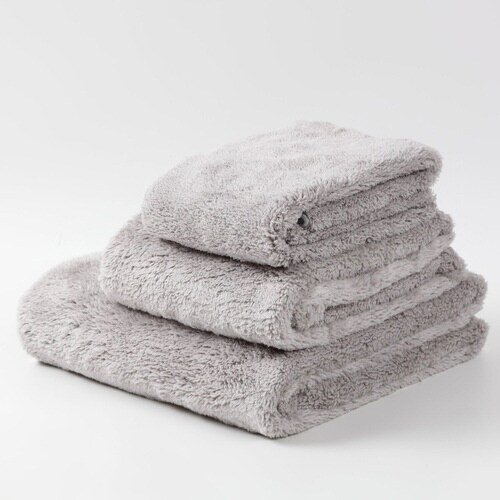 タオル フェイスタオル ライトグレー