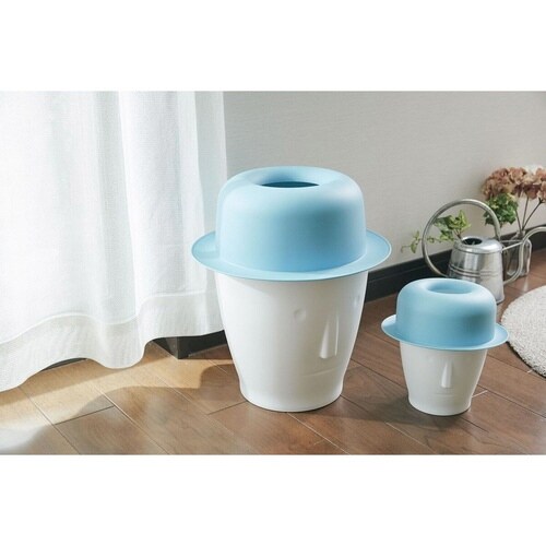 ゴミ箱 ふた付き ダストボックス ブルー