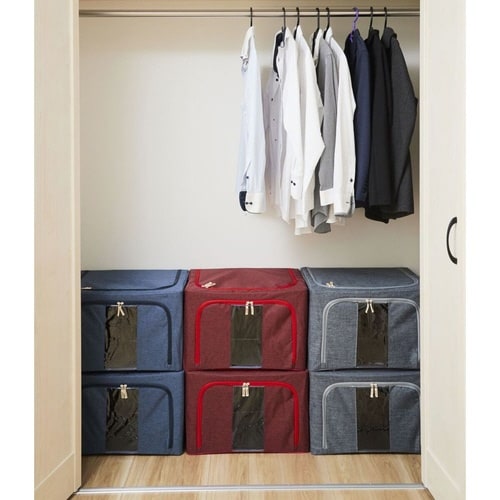 収納ボックス グレー