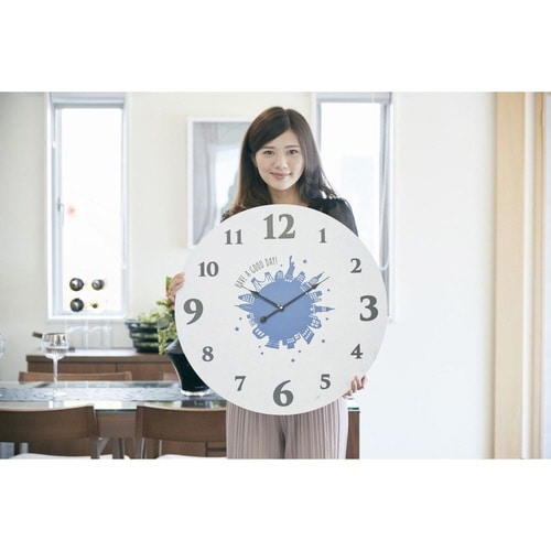 掛け時計 大きめ 60cm ニューヨーク Town