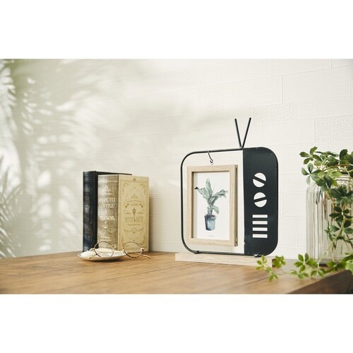 モチーフアイアンフォトフレーム テレビ