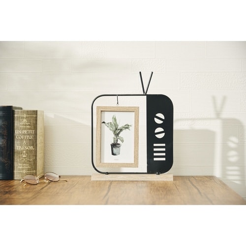 モチーフアイアンフォトフレーム テレビ