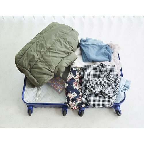 圧縮袋 衣類 ボタニカル M3枚セット 衣類袋