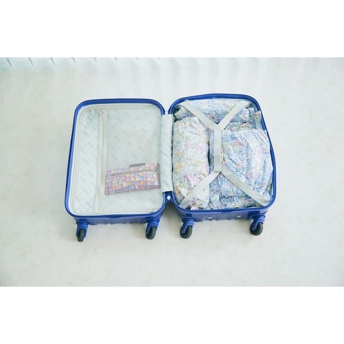 圧縮袋 衣類 ボタニカル M3枚セット 衣類袋