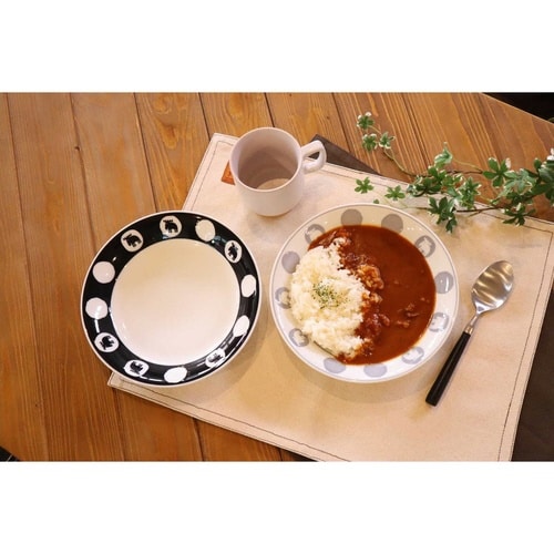 カレー皿 21.5cm ペアセット moz 美濃焼