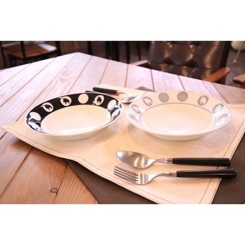 カレー皿 21.5cm ペアセット moz 美濃焼