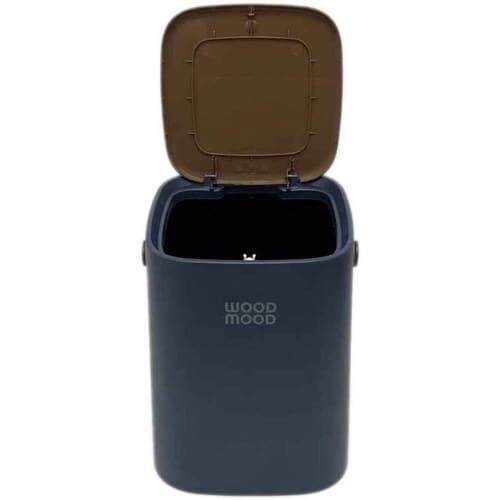 ゴミ箱 10L WOOD MOOD ネイビー