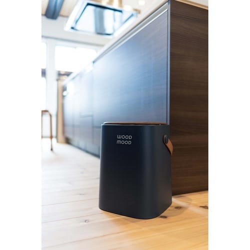 ゴミ箱 10L WOOD MOOD ネイビー