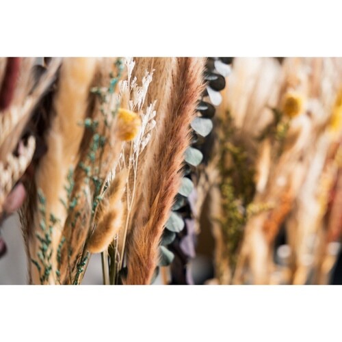 ドライフラワー Belle ガラスベース付き B