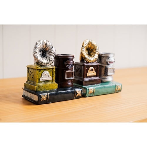 ペン立て アンティーク ペンスタンド ゴールド