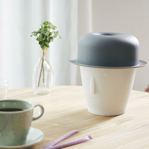 ゴミ箱 ふた付き ダストボックス グレー