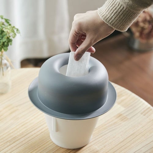 ゴミ箱 ふた付き ダストボックス グレー