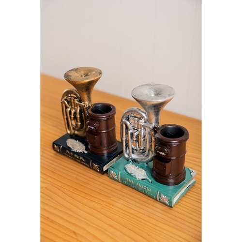 ペン立て アンティーク ペンスタンド ゴールド