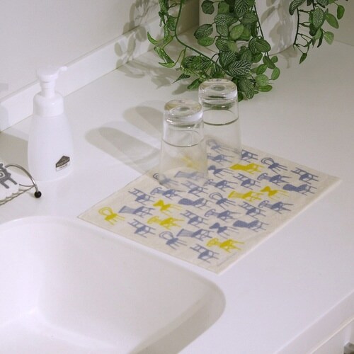 水切りマット ふきん スポンジワイプ チェア