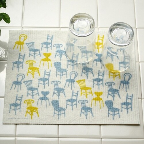 水切りマット ふきん スポンジワイプ チェア