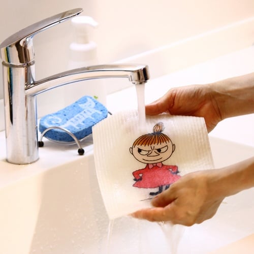 ふきん e.スポンジワイプ ムーミン リトルミイ