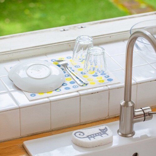 水切りマット ふきん スポンジワイプ キャンディ