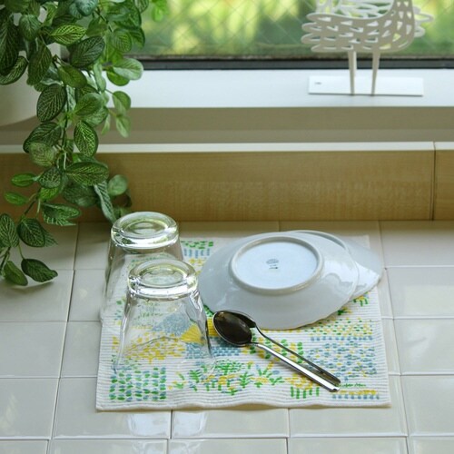 水切りマット e.スポンジワイプ 十鶴 夏