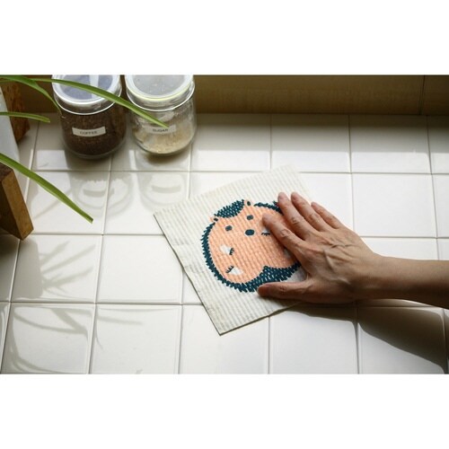 ふきん e.スポンジワイプ kata ハリネズミ