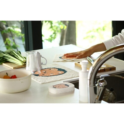 ふきん e.スポンジワイプ kata ハリネズミ