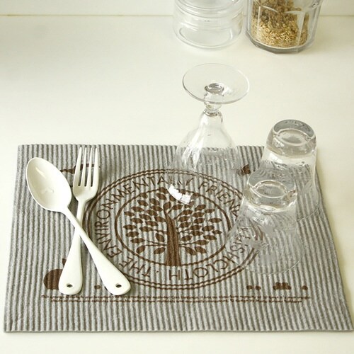 水切りマット e.スポンジワイプ ブラウングレー