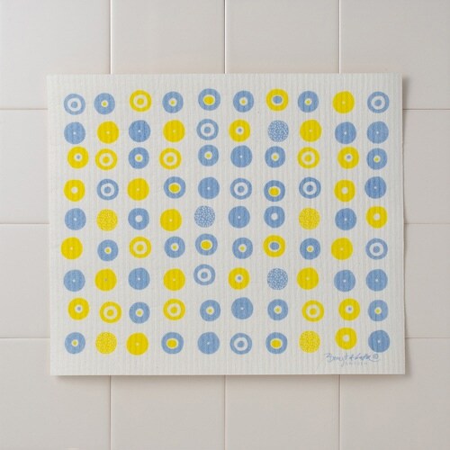 水切りマット e.スポンジワイプ イエロー