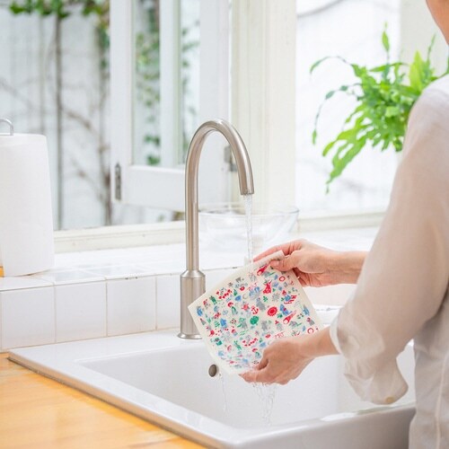 ふきん e.スポンジワイプ ムーミン ブルー1