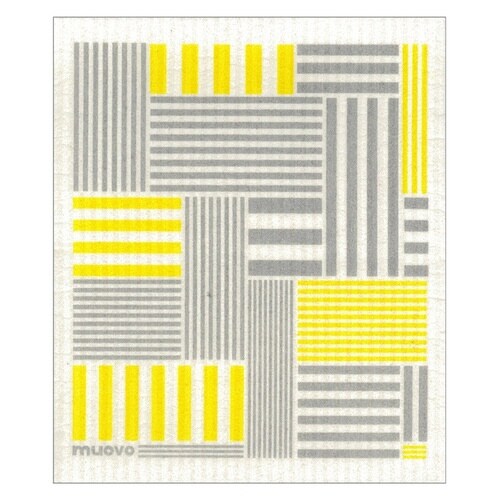 水切りマット ふきん スポンジワイプ ストライプ