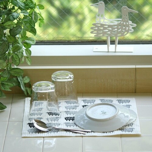 水切りマット e.スポンジワイプ ヒツジ