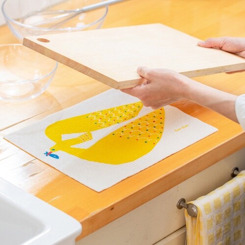 水切りマット e.スポンジワイプ kata カモメ