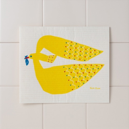 ふきん e.スポンジワイプ kata カモメ