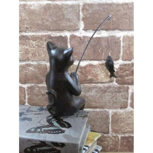 オブジェ フィッシング ねこ 11040