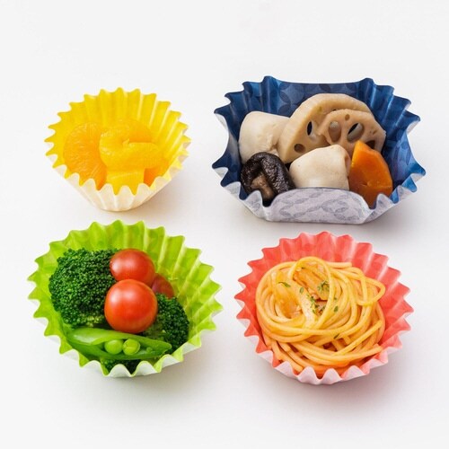 おかずカップ 38枚入り 深型 Lサイズ 抗菌