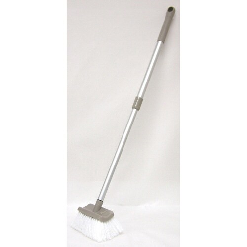 床ブラシ 伸縮 ベランダ 玄関 コンパクト