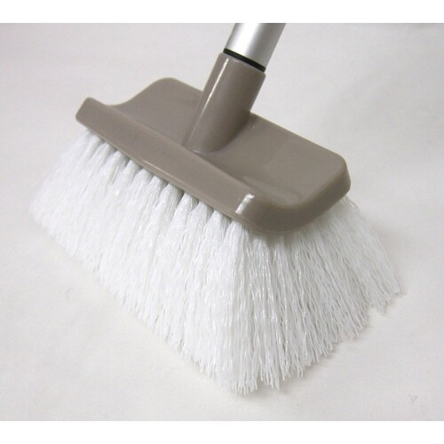 床ブラシ 伸縮 ベランダ 玄関 コンパクト