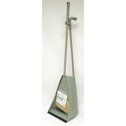 ほうき ちりとり セット 自立 フォレストグリーン