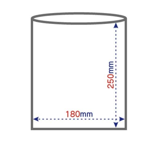 ポリ袋 50枚入 S 透明 台所用