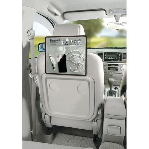 タブレットポケット 車内 小物収納 スヌーピー
