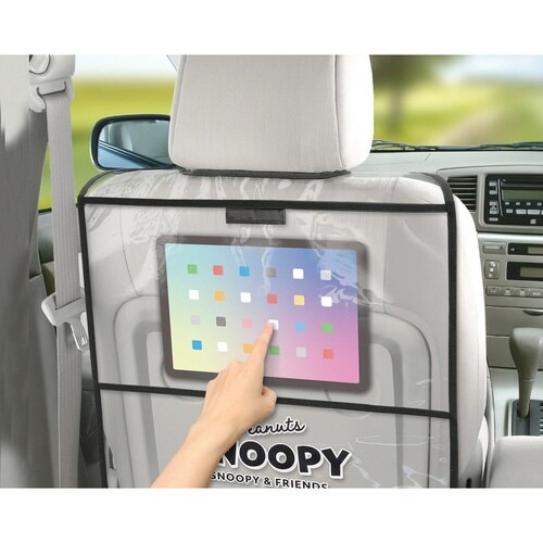 シートポケット キックガードポケット スヌーピー