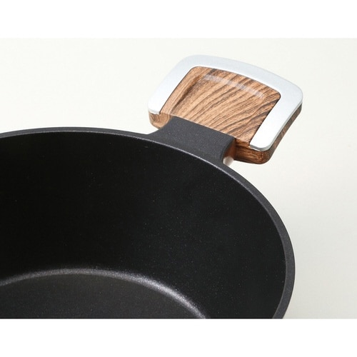 両手鍋 20cm IH対応 槌目鍋